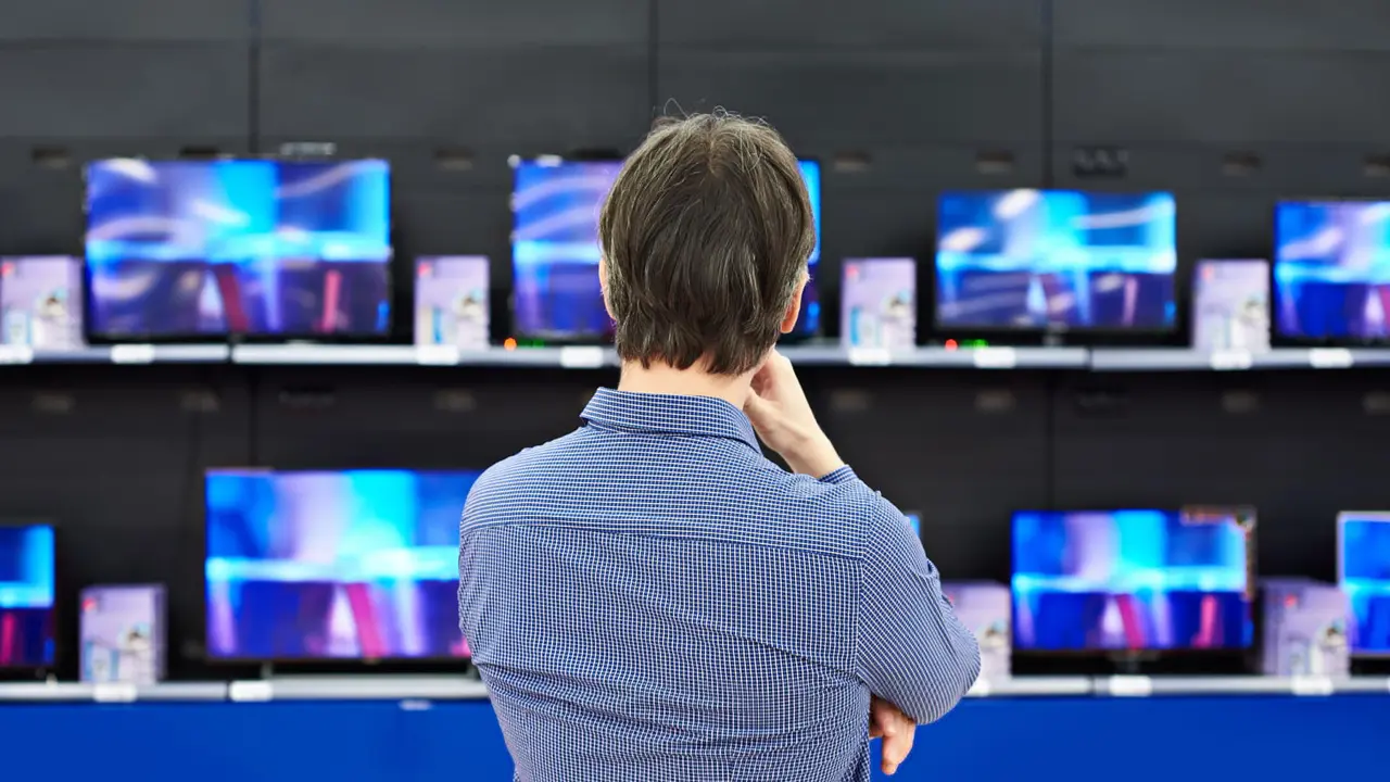 Los televisores no inteligentes tienen menor variedad de tamaños que los Smart TV.