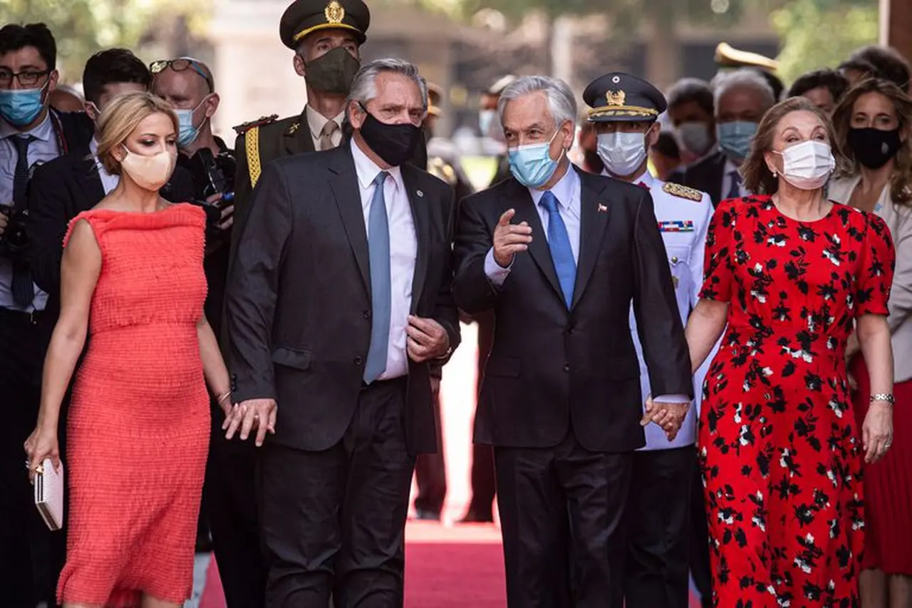 Visita de Estado de la pareja presidencial a Chile