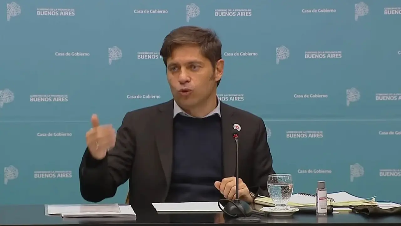 El gobernador Kicillof anunció el pago de un bono para los estatales bonaerenses