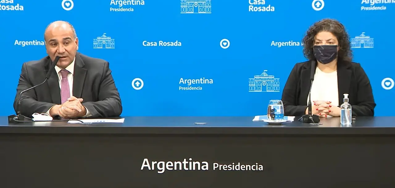 Manzur y Vizzotti  informaron la flexibilización de todas las restricciones que regían hasta hoy