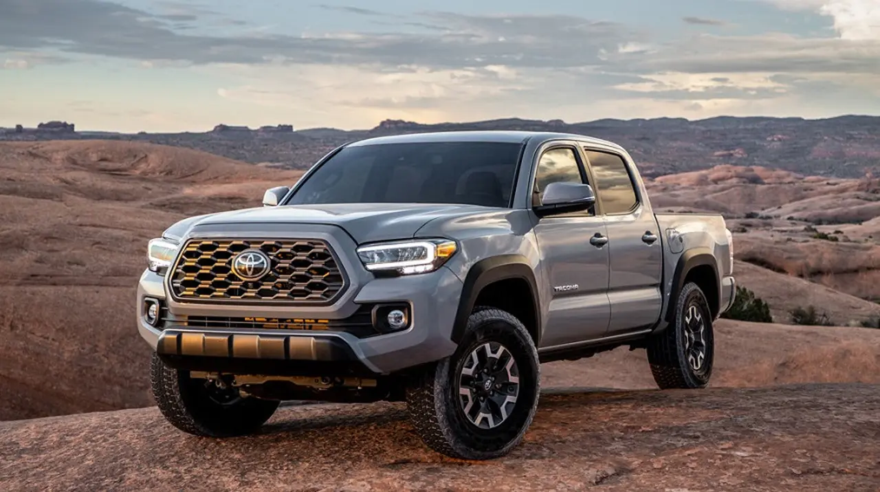 Así es la Toyota Tacoma.