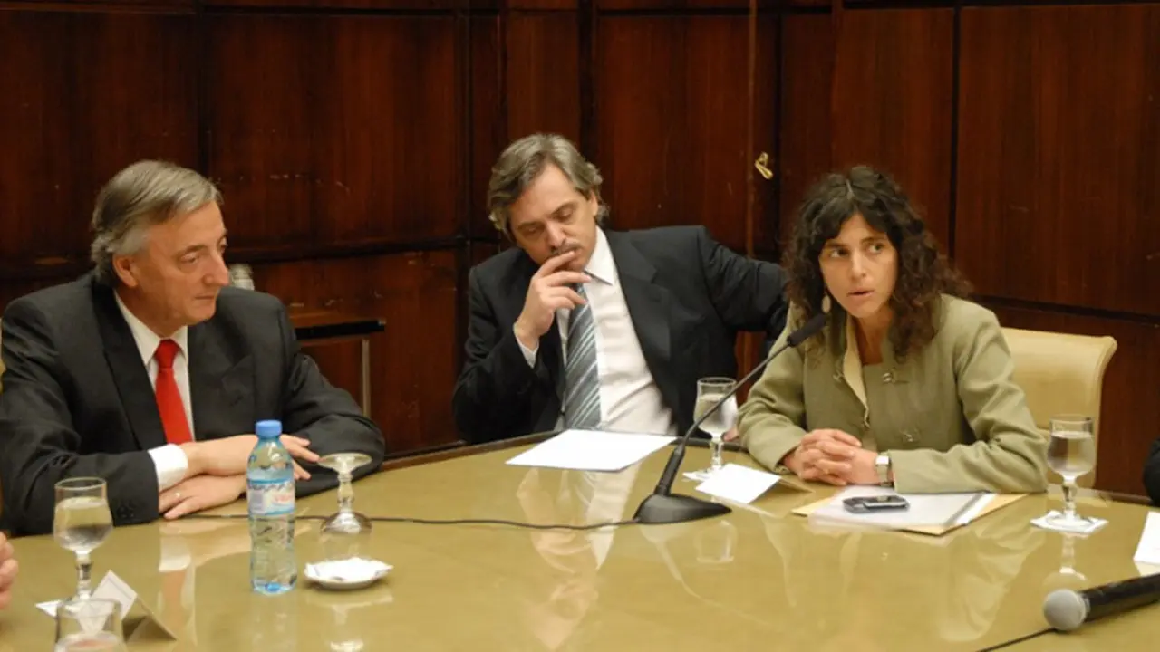 Picolotti, durante se época de funcionaria de Néstor Kirchner.