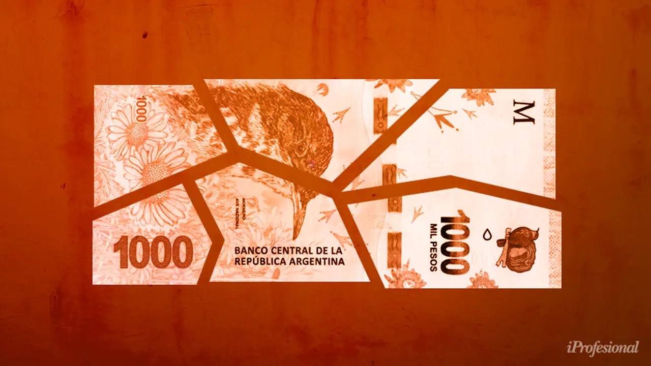 El poder de compra del billete de $1.000 cayó a menos de una cuarta parte en los últimos 4 años.