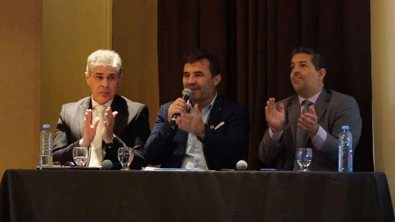 Pablo González, Darío Martínez y Demián Panigo.