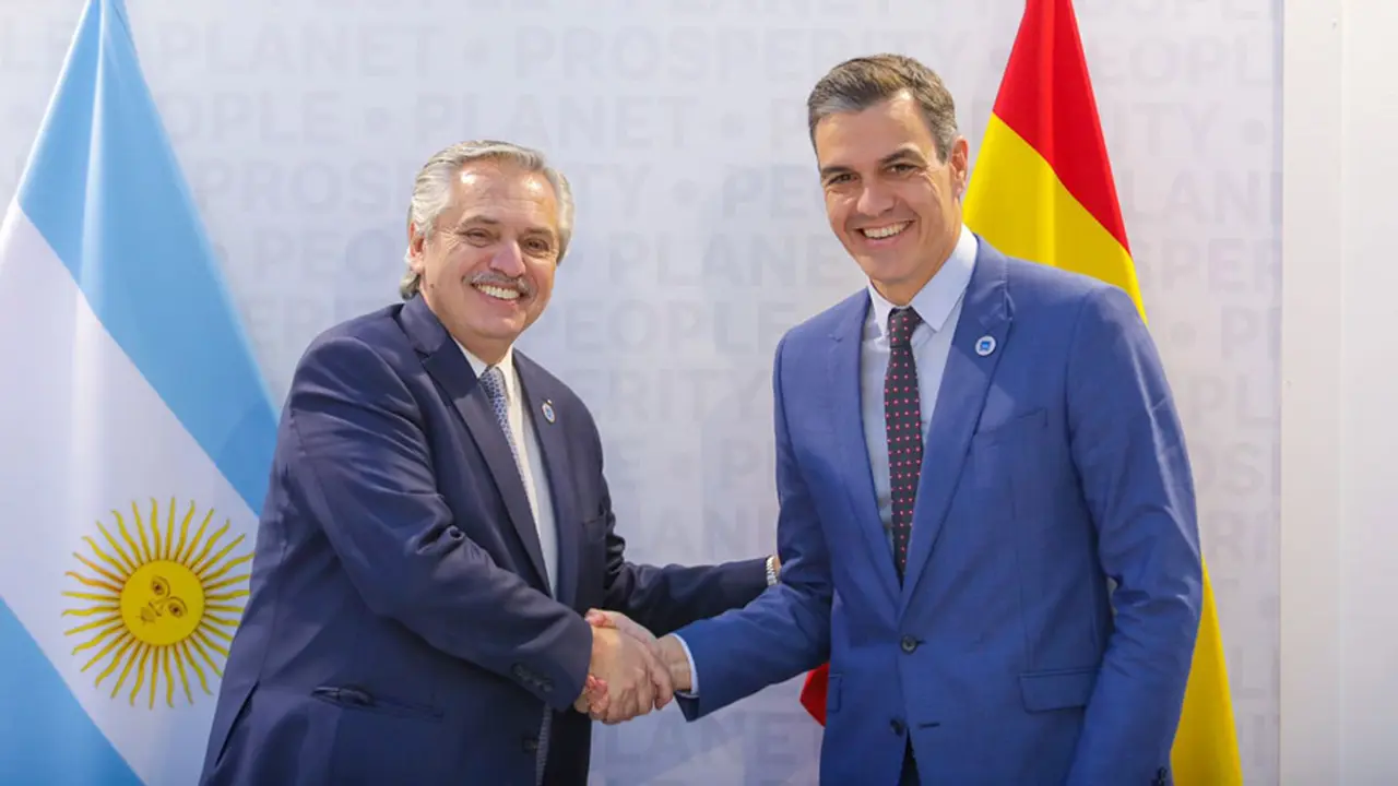 Fernández volvió a encontrarse con Sánchez.