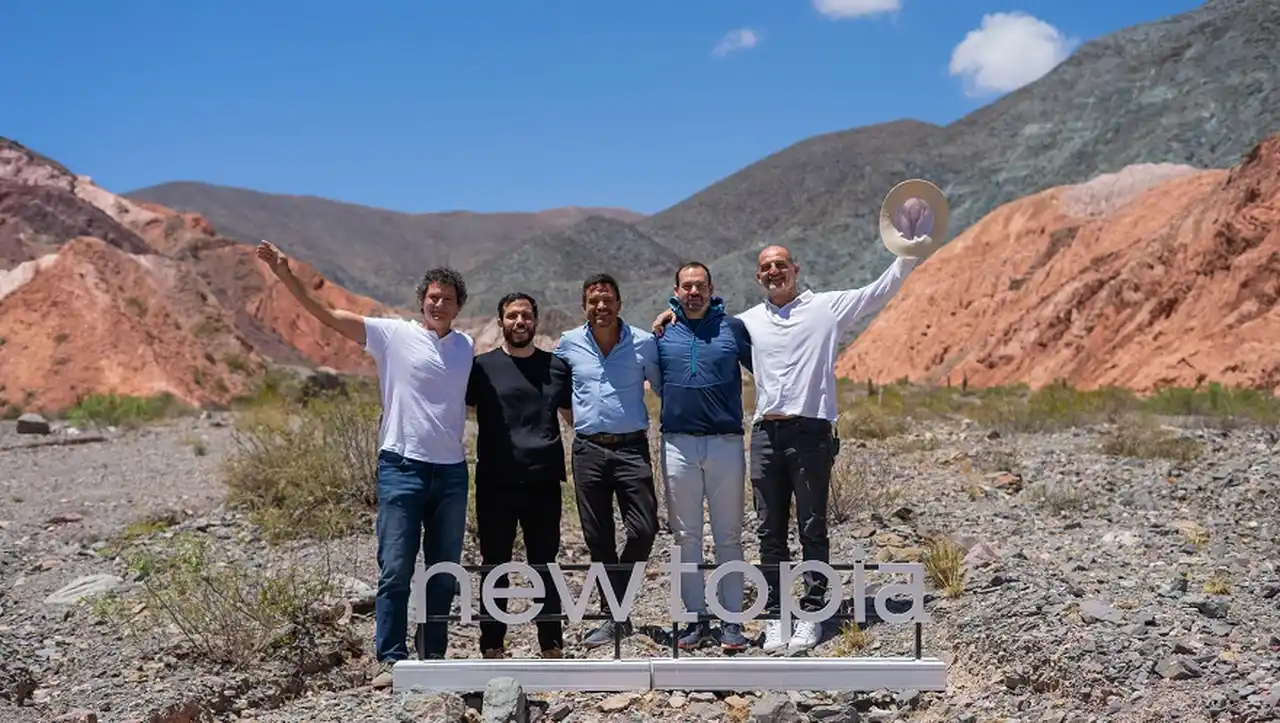 Parte del equipo de fundadores de Newtopia VC
