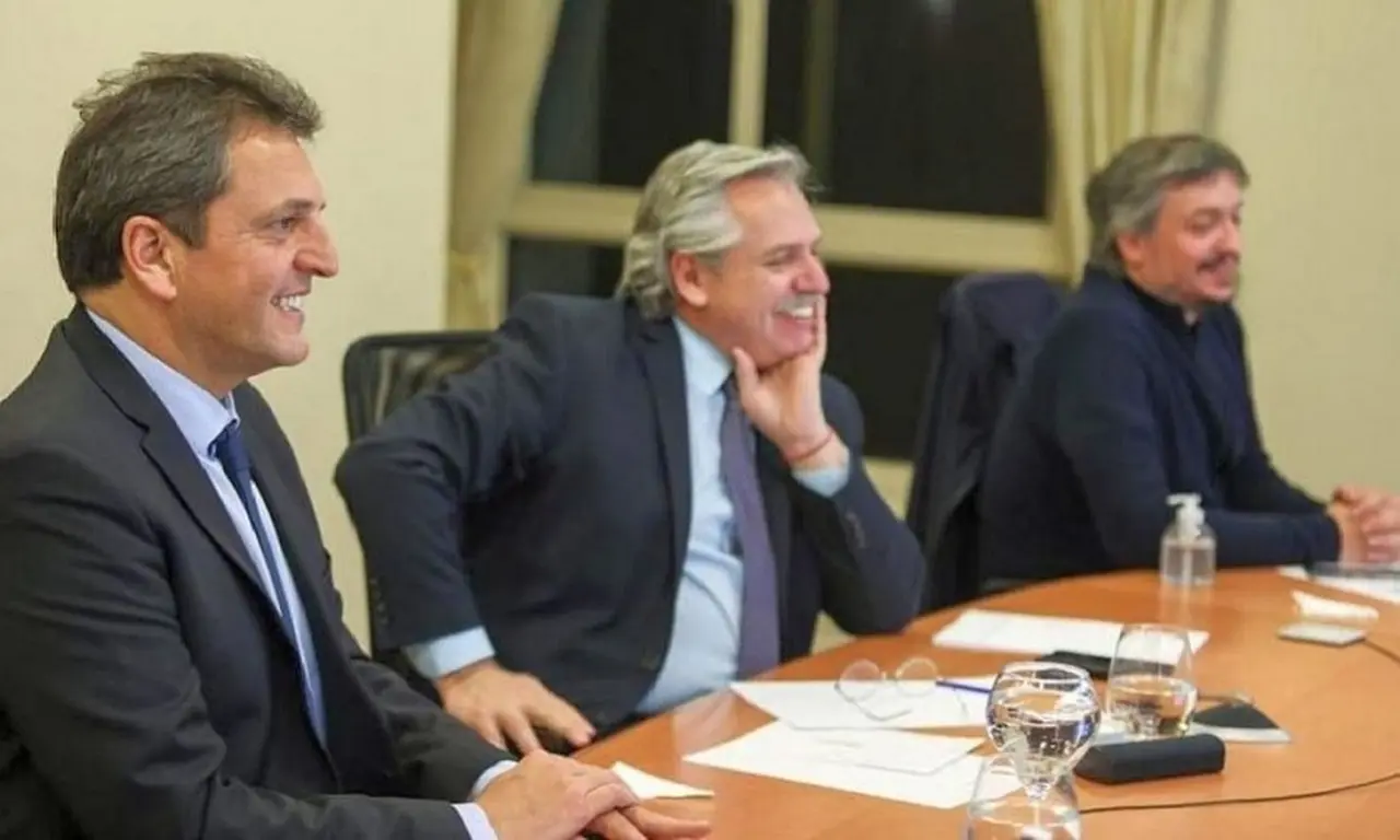 Sergio Massa y Máximo Kirchner son dos de los referentes del oficialismo con peor imagen en la opinión pública