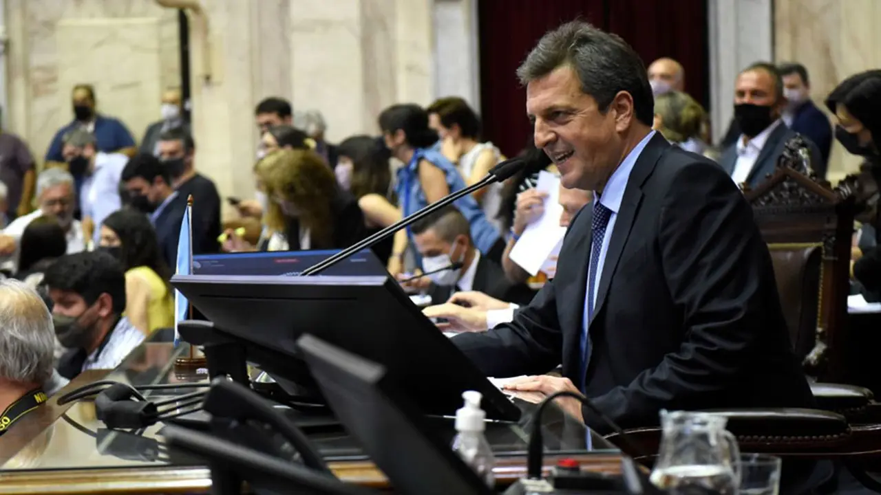 Sergio Massa, presidente de la Cámara de Diputados.