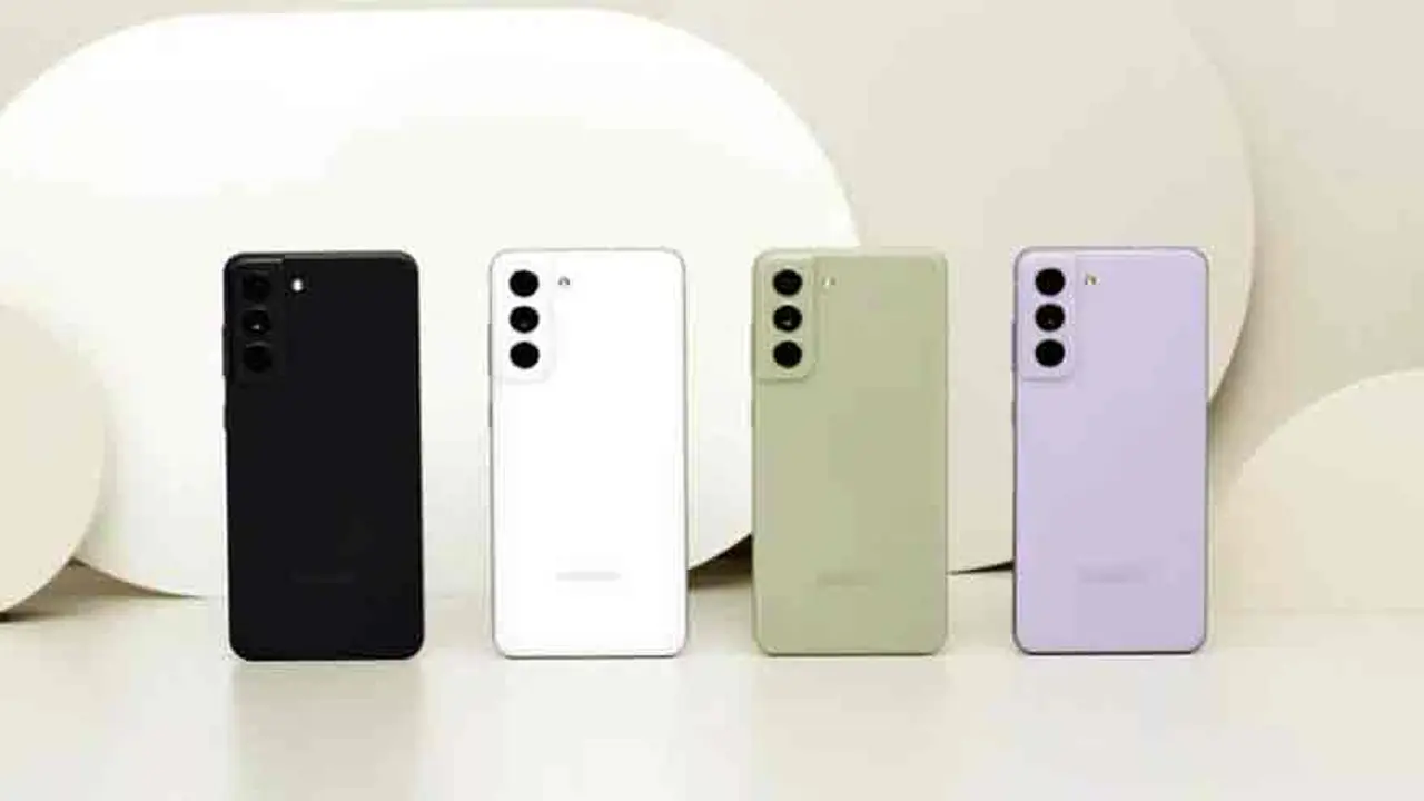 Colores disponibles para el S21 FE 5G.