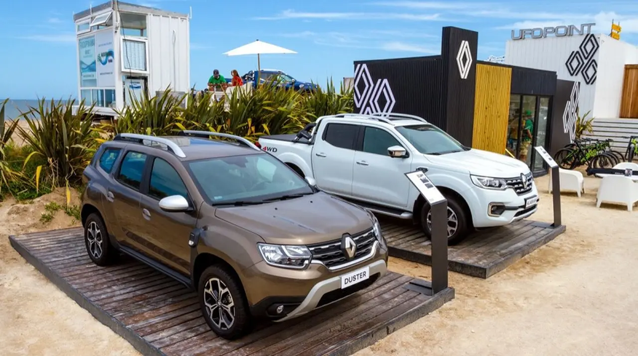 Renault Duster y Alaskan, en UFO Point.