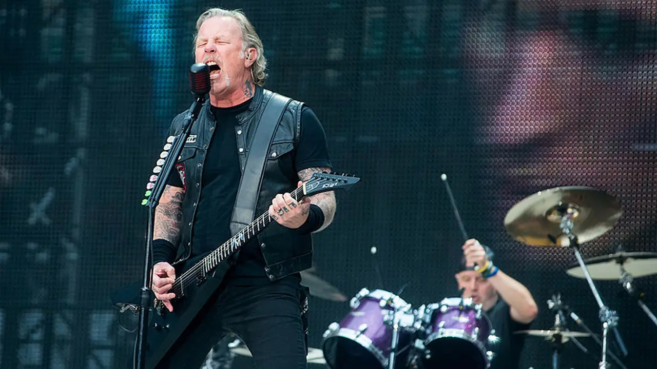Metallica, otro de los grandes shows internacionales que estuvieron en la Argentina.