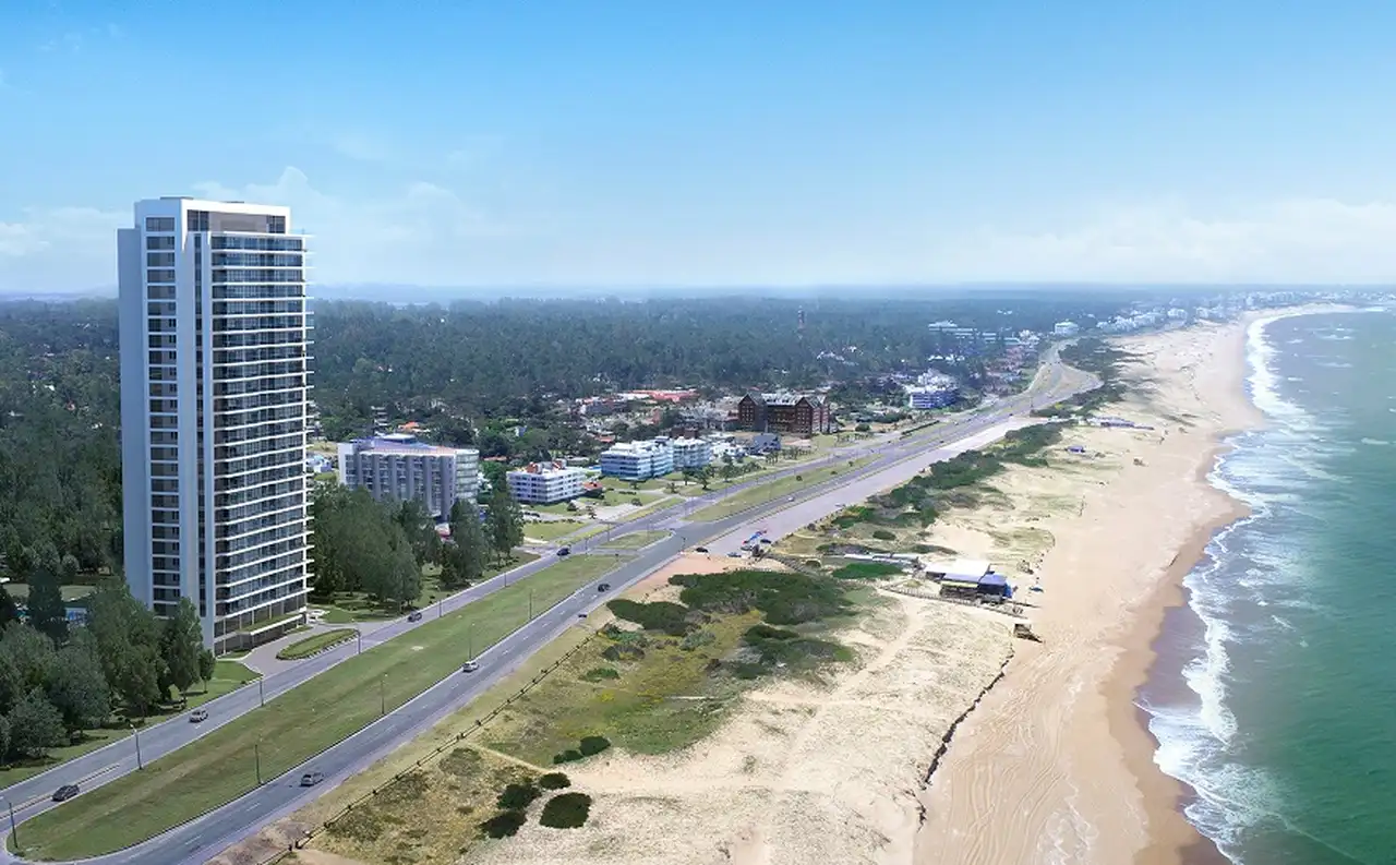Le Parc Punta del Este, sobre la playa.