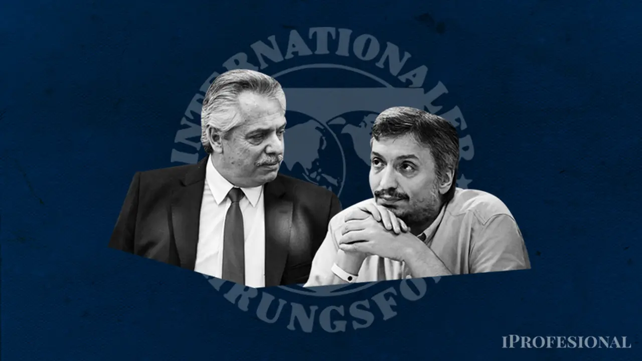 Interna por el FMI: la foto de Alberto con un referente de La Cámpora y el "mensaje" a quienes se oponen al acuerdo