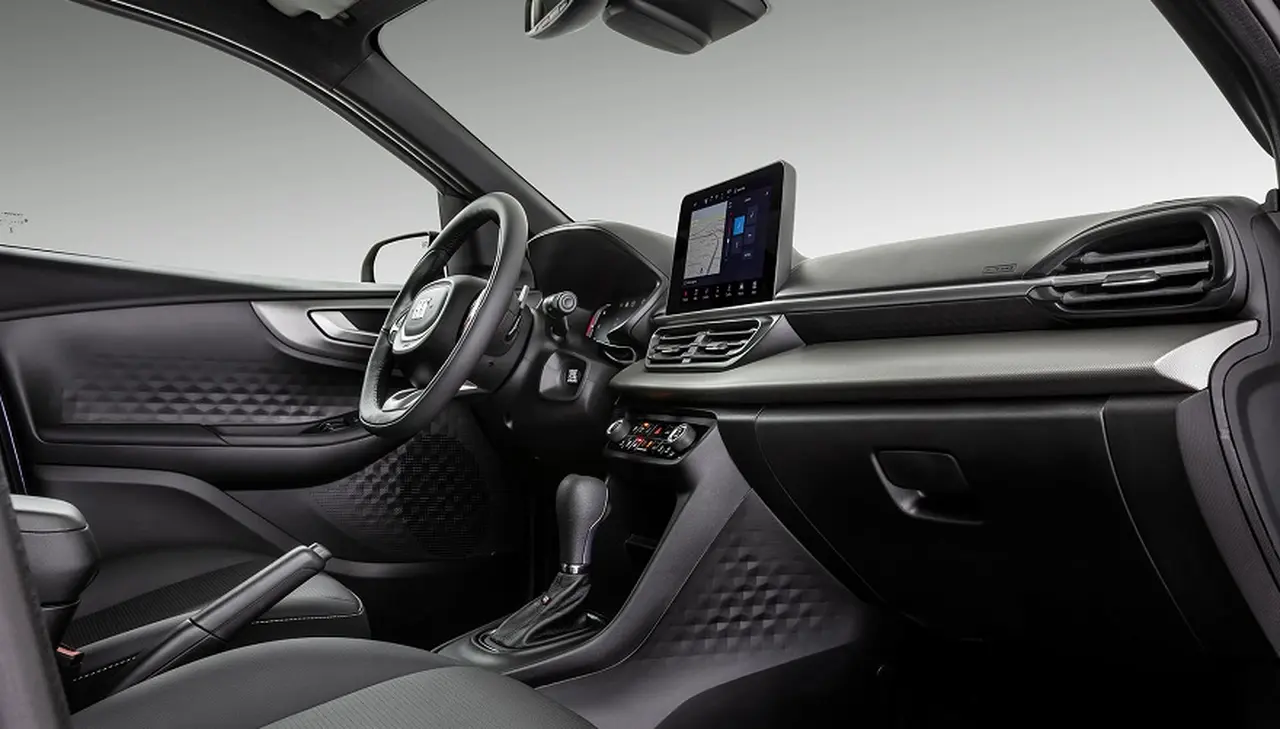 Así es la pantalla Uconnect del nuevo Fiat Pulse.