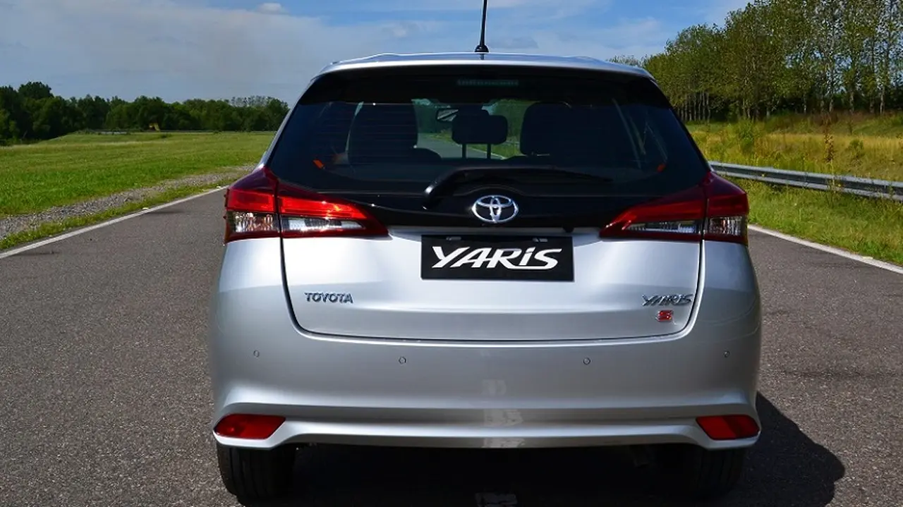 El Toyota Yaris Hatch tras los cambios 2022.