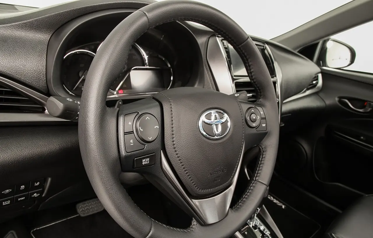 Nuevo interior del Toyota Yaris.