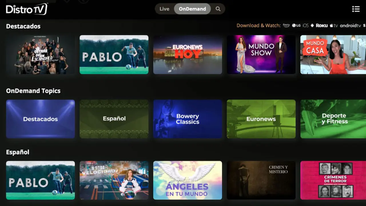 Llega a la Argentina una nueva plataforma de streaming gratis y sin registro previo