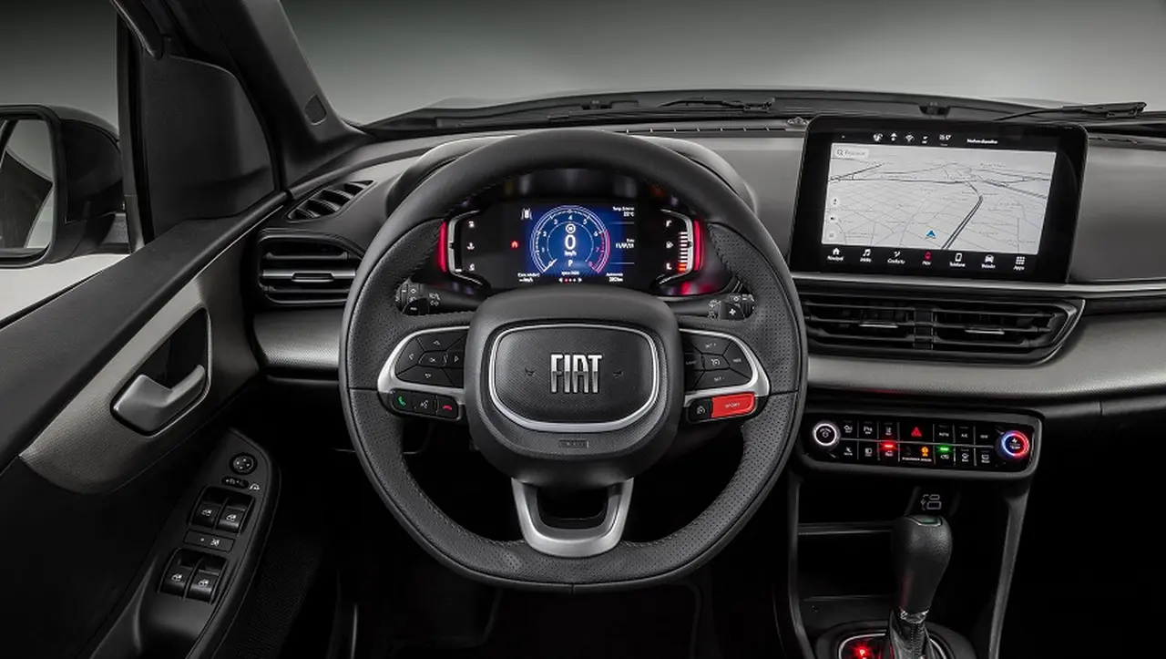 Así es por dentro el Fiat Pulse.