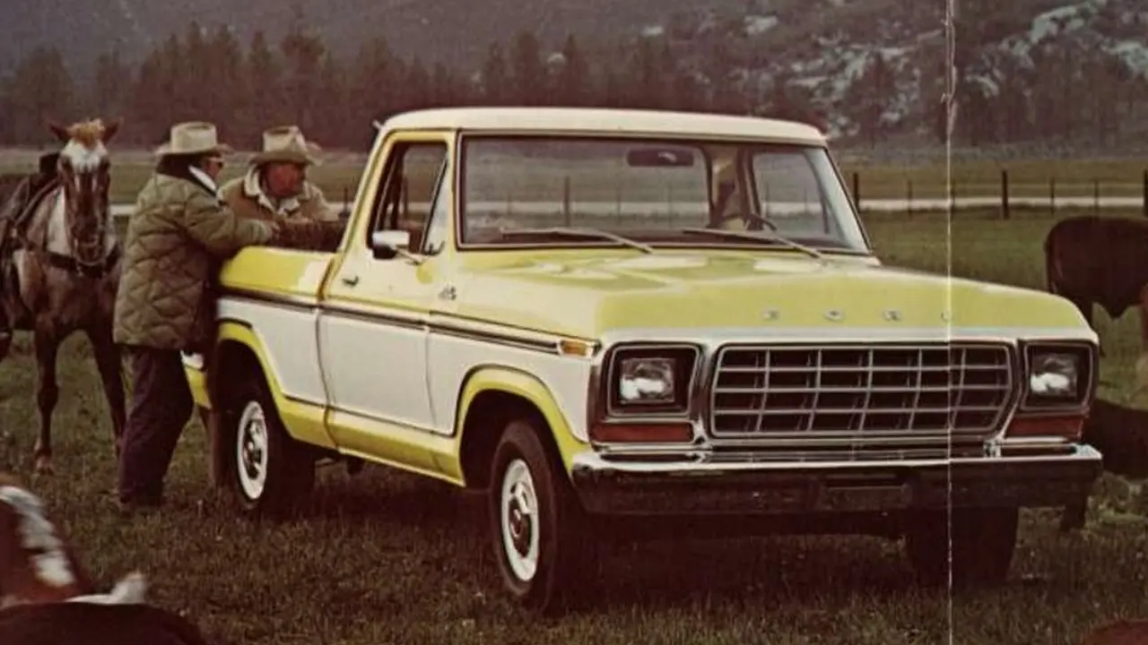 Camioneta Ford F100, un modelo que hizo historia.