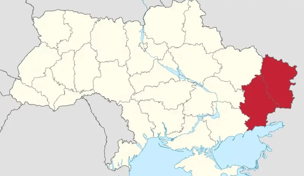 Mapa de crisis del ataque ruso a Ucrania.