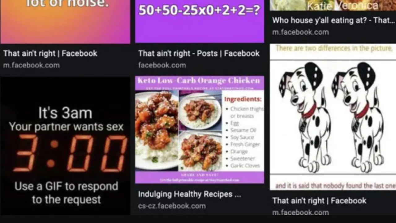 Memes de That Ain't Right , la página eliminada en Facebook.