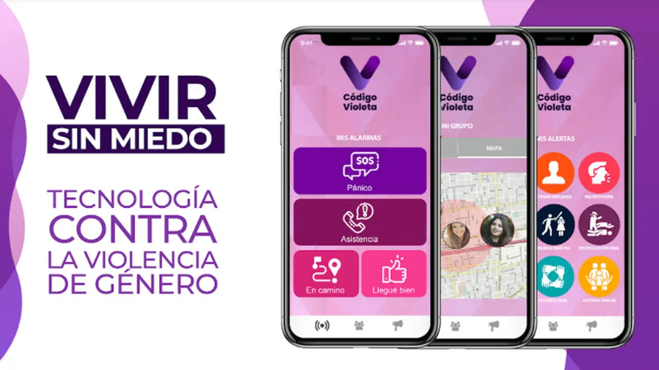 Código Violeta ofrece diversas herramientas contra la violencia de género.