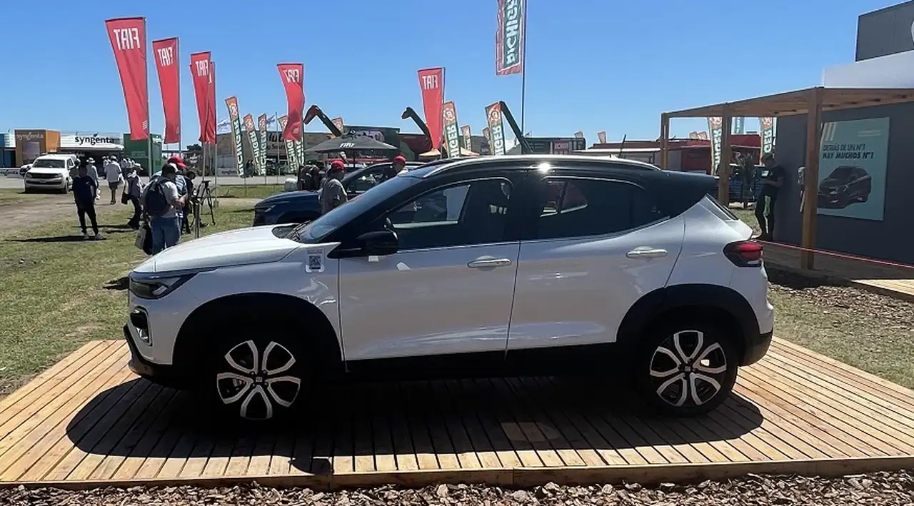 Fiat Pulse Impetus, el tope de gama durante la presentación en Expoagro.