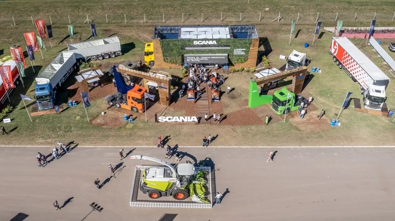 Scania presentó todas sus novedades en Expoagro.