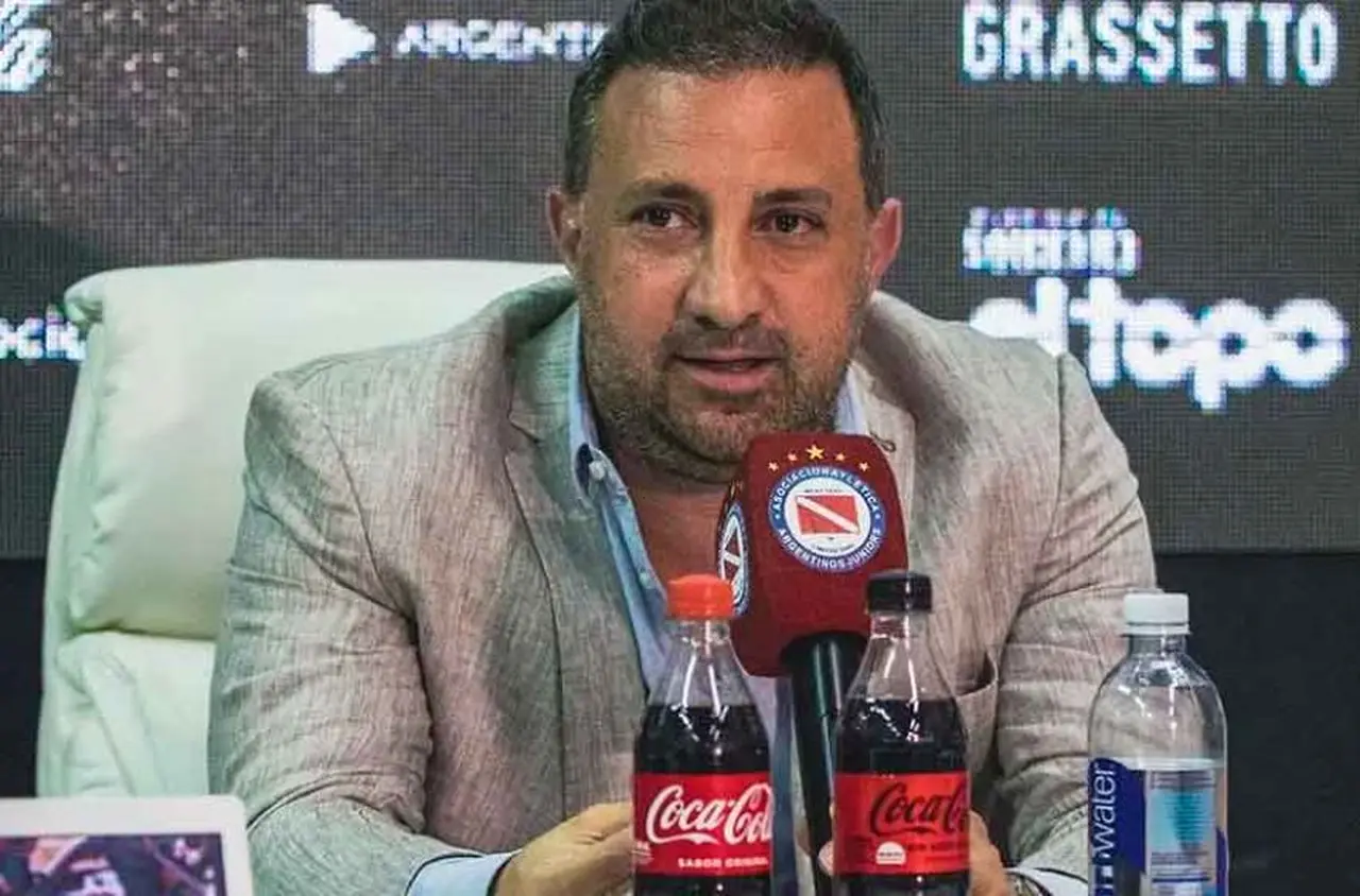 El presidente de Argentinos Juniors, Cristian Malaspina, cuenta con el apoyo de la mayoría de los clubes