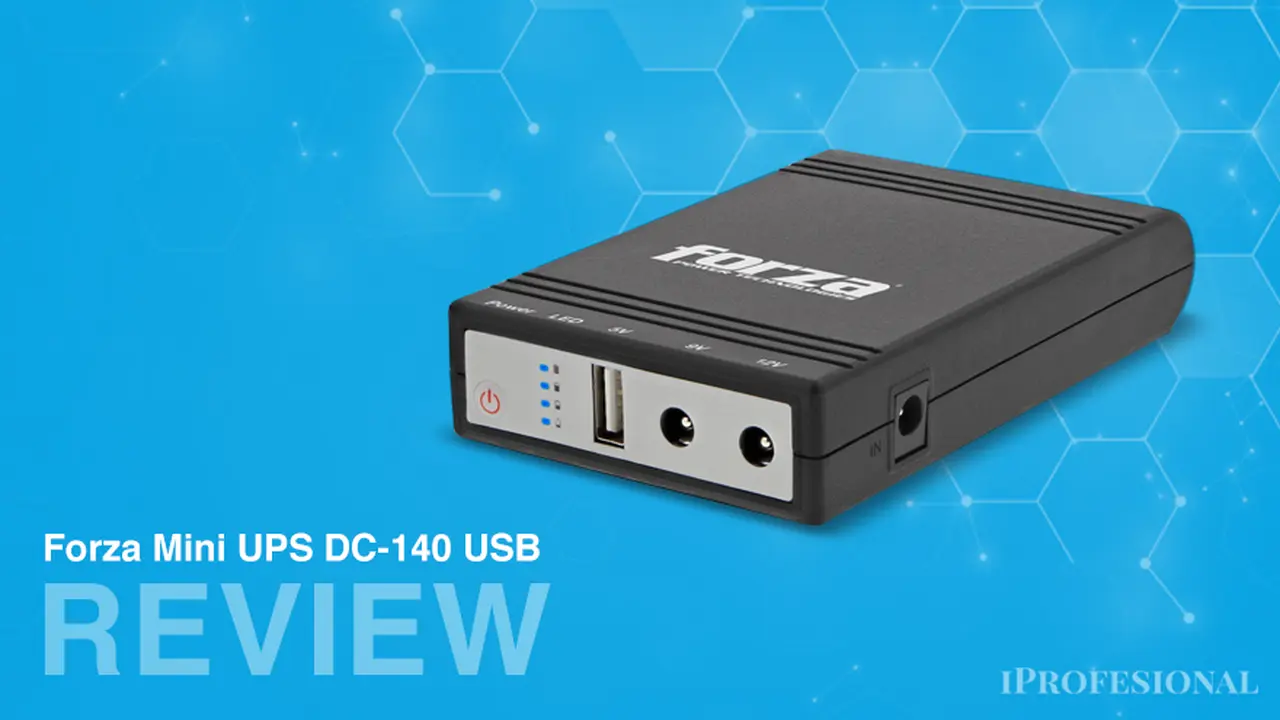 Internet WiFi aunque se corte la luz: así funciona la Mini UPS de Forza