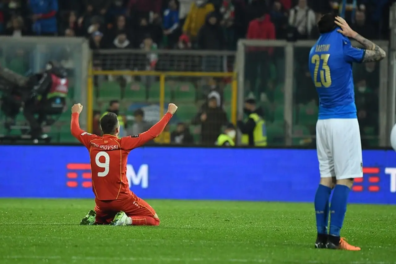VIDEO| Macedonia dio el batacazo y dejó a Italia sin Mundial de Qatar