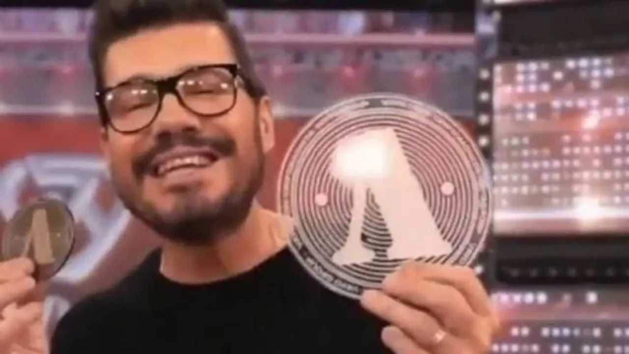 Marcelo Tinelli, uno de los famosos que promocionó Vayo Coin.