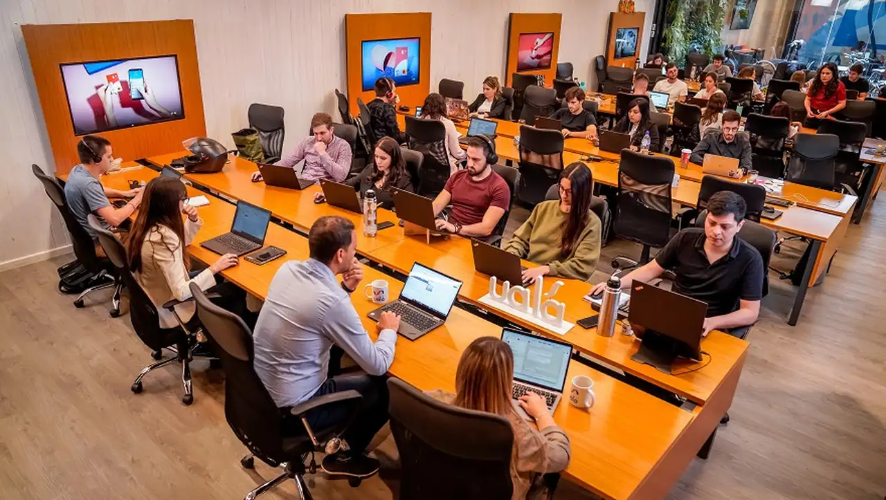 Las oficinas de Ualá en la Argentina