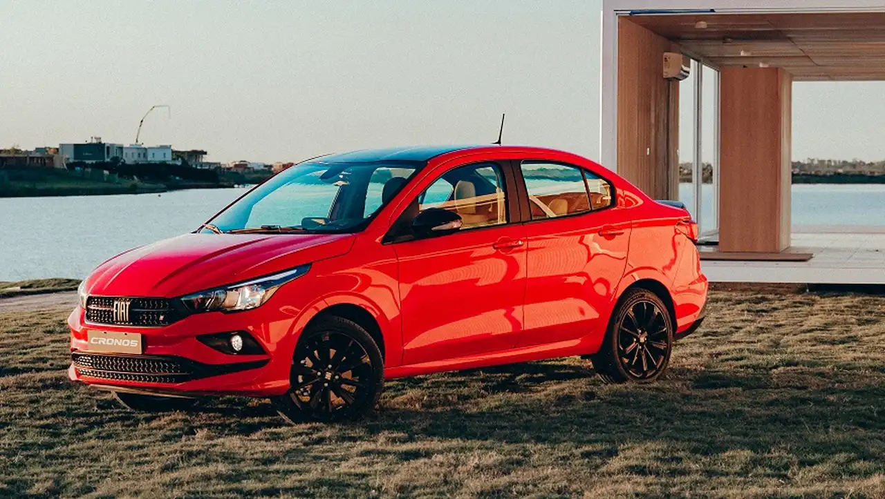 Fiat Cronos, el auto más vendido.