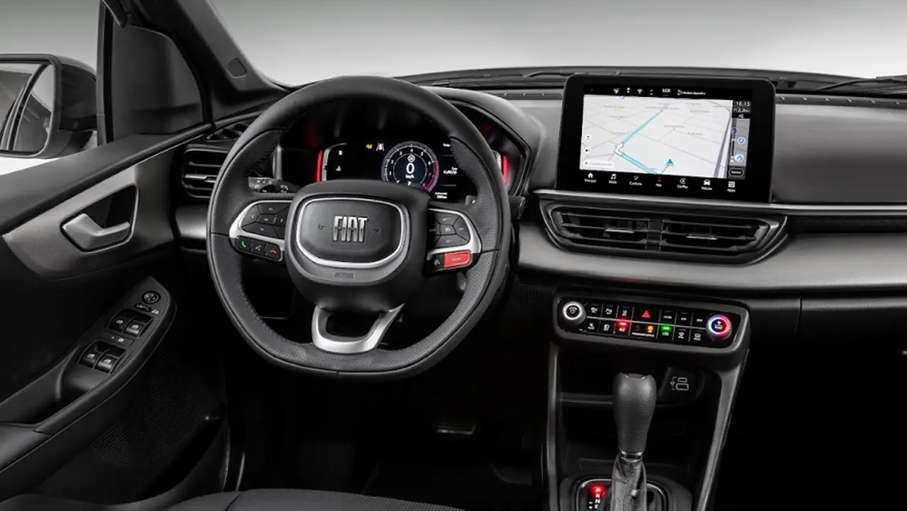 Así es el Fiat Pulse por dentro.