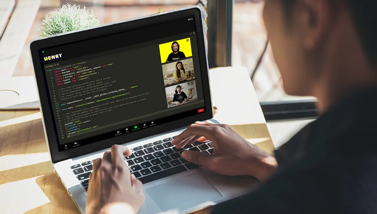 Henry es una academia argentina para estudiar programación en línea.