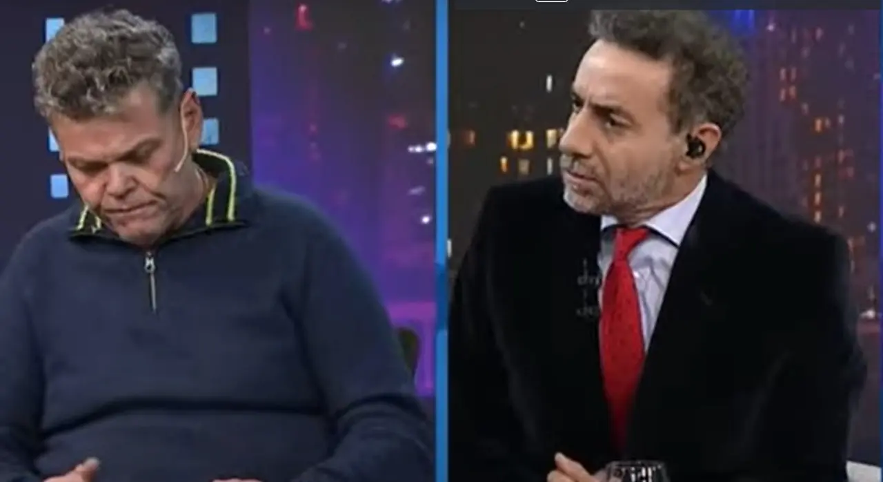 Casero y Majul se pelearon ante las cámaras de la TV.