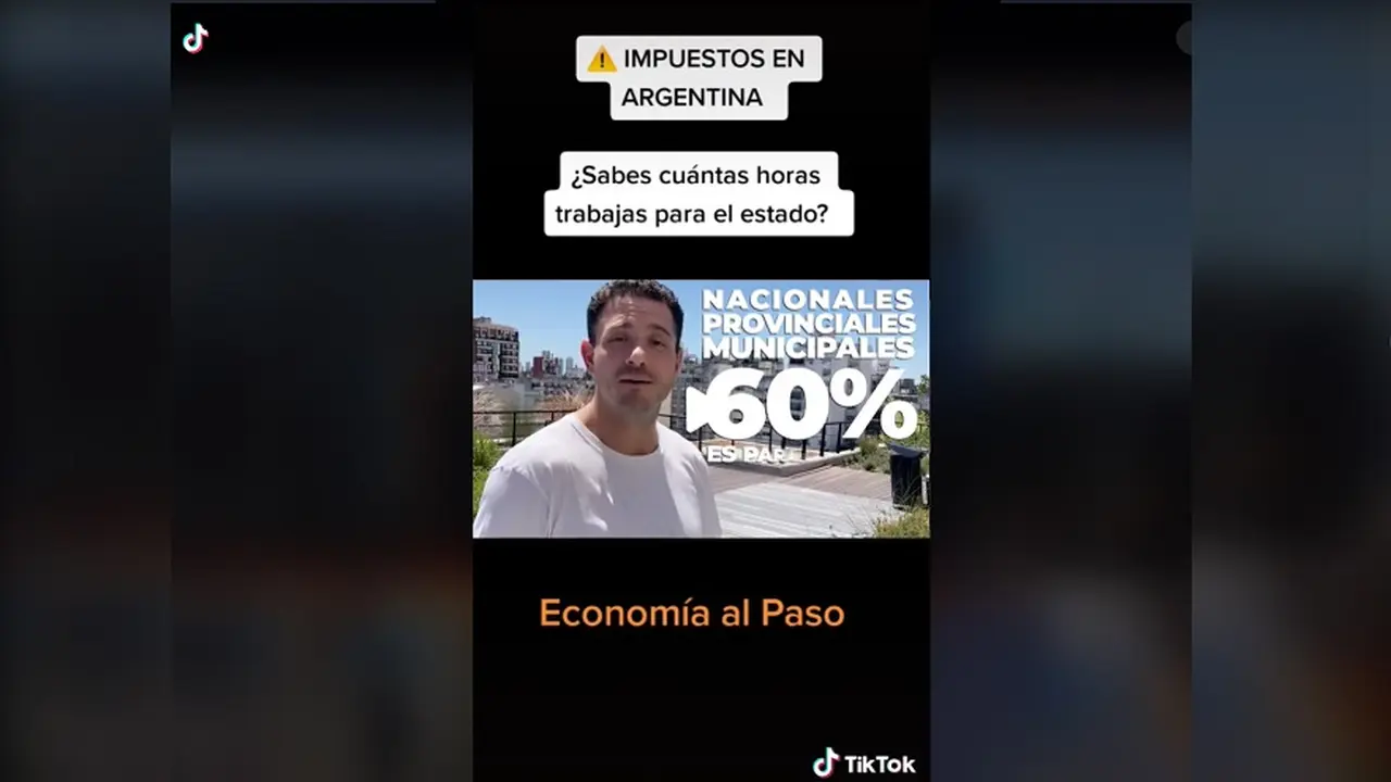 Reveló en un video cuántas horas por día trabajás para el Estado y se volvió viral