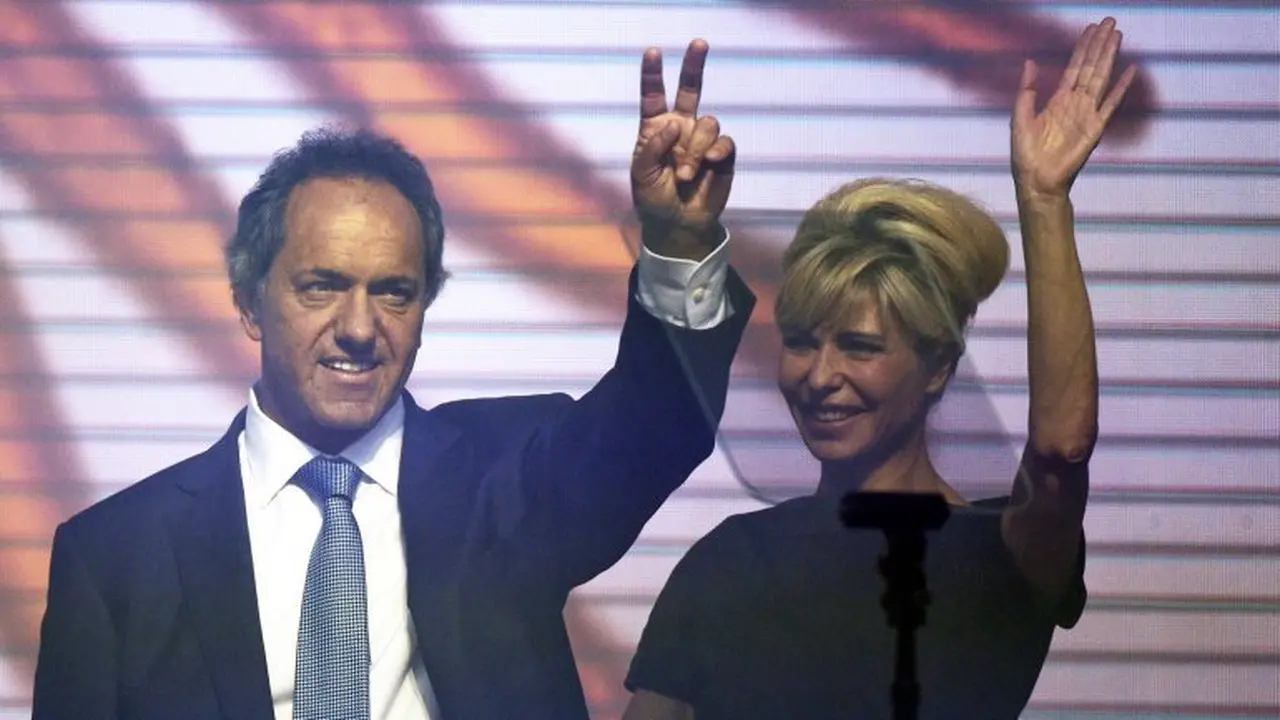 Daniel Scioli y Karina Rabolini: divorcio millonario