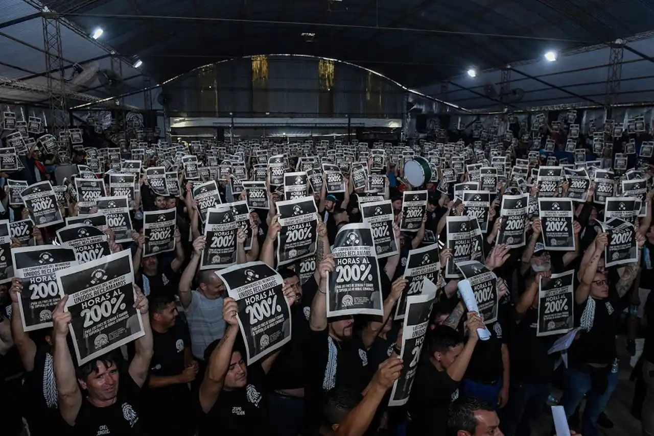 Los trabajadores de la industria del Neumático
