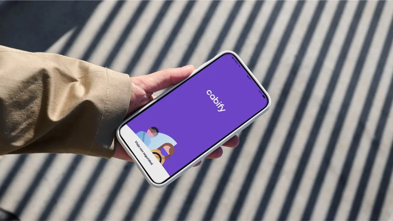 Usando Cabify un conductor puede
