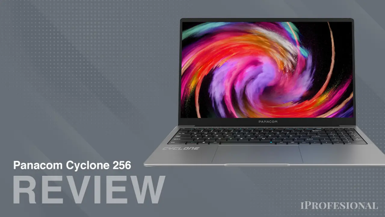 Probamos la notebook Panacom Cyclone 256: ¿es la portátil accesible que estás buscando?