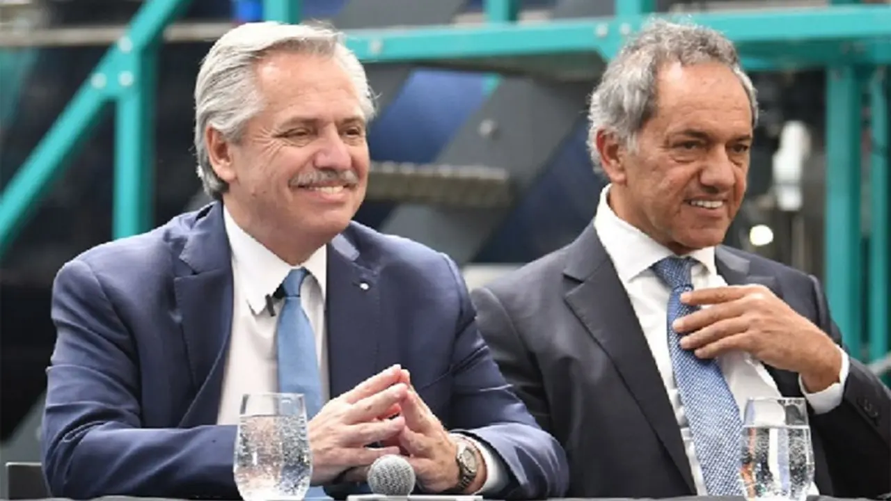 Alberto Fernández con Daniel Scioli: el embajador en Brasil confía en que la sintonía política con Lula potenciará la negociación económica