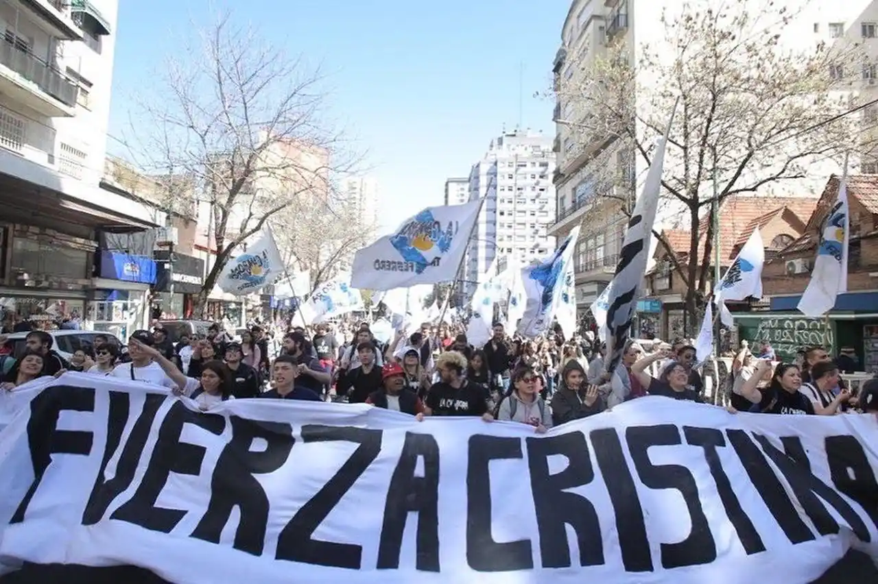 Cristina agradeció a quienes le brindaron apoyo.