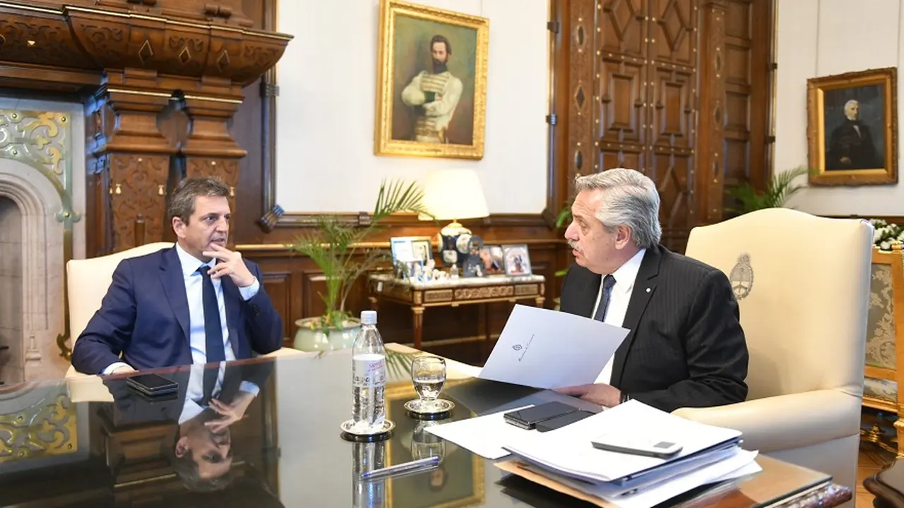 Massa llegó este martes de Estados Unidos y se reunió con Alberto Fernández para trasladarle las novedades.