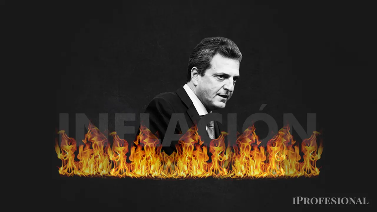 La inflación no se apacigua y condiciona el escenario del ministro Sergio Massa.