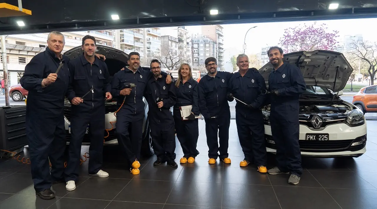 Renault Minuto: un día de trabajo en los talleres de la marca.