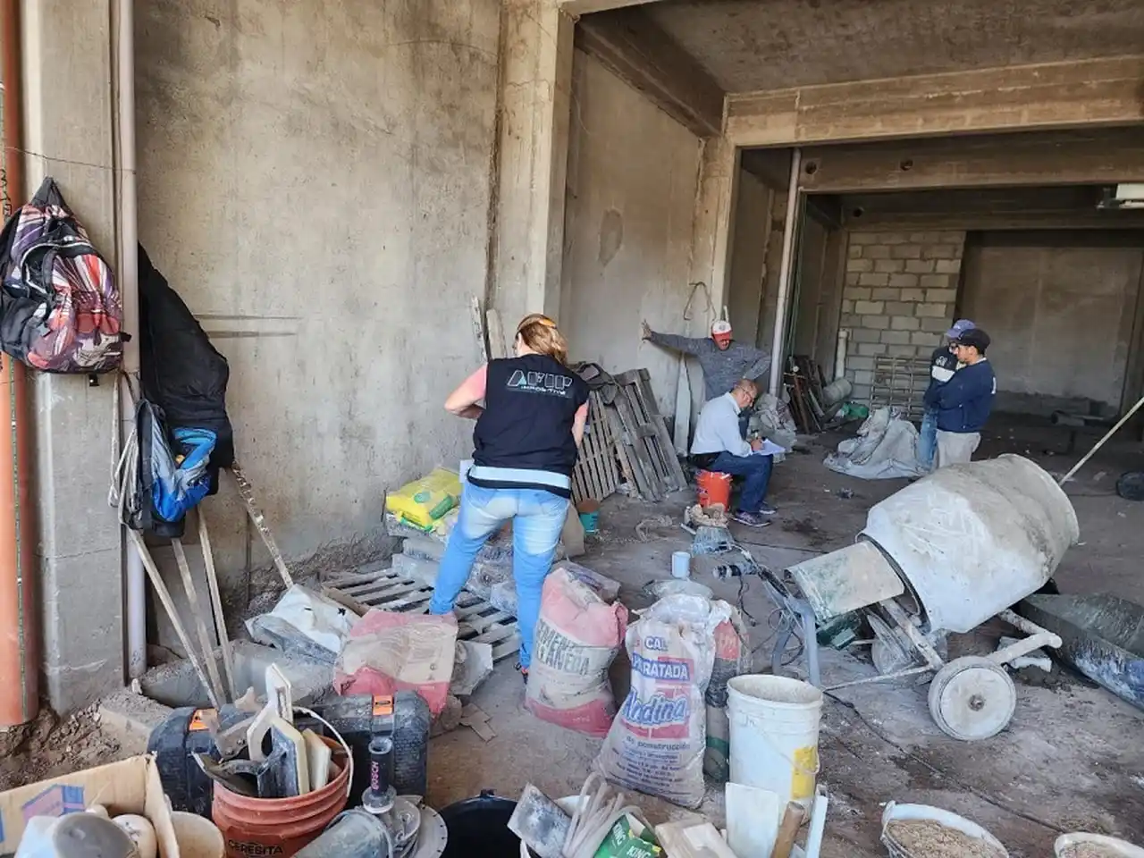 La AFIP detectó un alto porcentaje de trabajo informal en la construcción