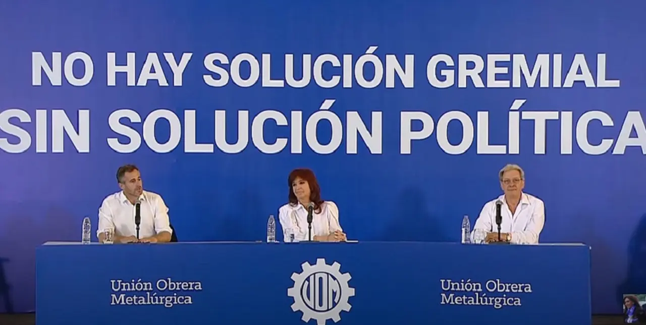Tras el acto en Pilar, donde la vicepresidenta reapa