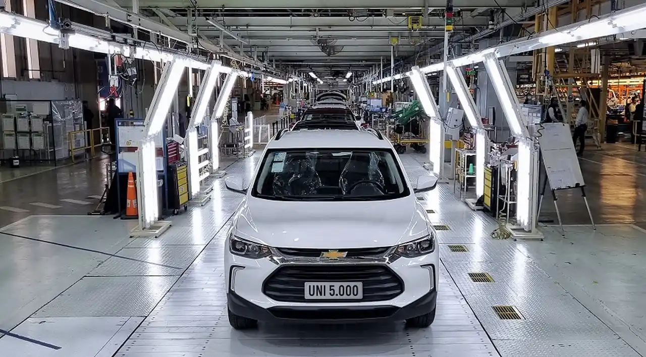 El Chevrolet Tracker se fabrica en Argentina.